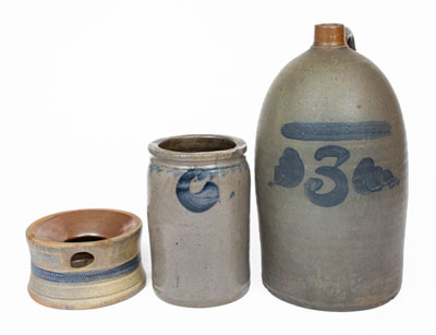 Lot of Three: Assorted American Stoneware