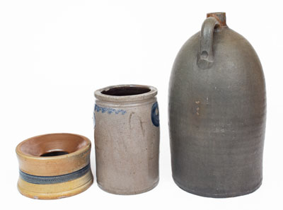 Lot of Three: Assorted American Stoneware