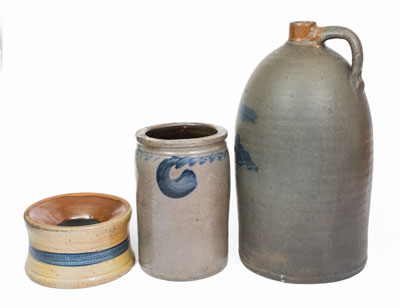Lot of Three: Assorted American Stoneware