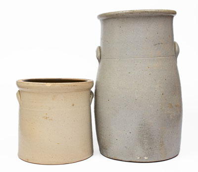 Lot of Two: American Stoneware Vessels