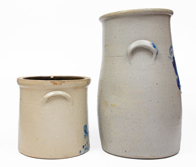 Lot of Two: American Stoneware Vessels