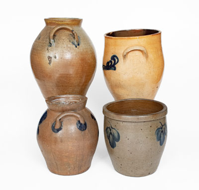 Lot of Four: Stoneware Jars incl. GOODWIN & WEBSTER Example