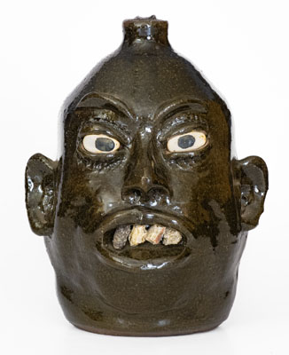 Lanier Meaders (Cleveland, Georgia) Face Jug, mid 1970's