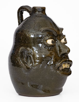 Lanier Meaders (Cleveland, Georgia) Face Jug, mid 1970's