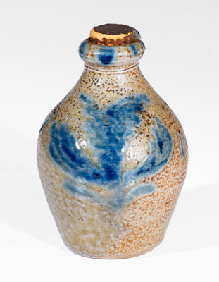 Scarce and Fine Miniature Northeastern Stoneware Jug, probably NJ, possibly Abial Price