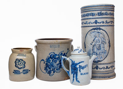 Lot of Four: Northeastern U.S. Stoneware