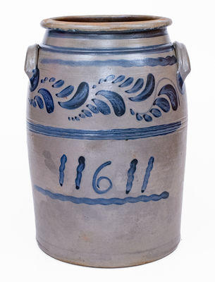 Six-Gallon  Stoneware Jar attrib. William 