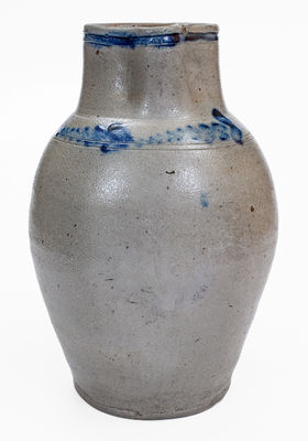 Fine Baltimore Stoneware Pitcher, possibly H.R. Marshall, c1815-22