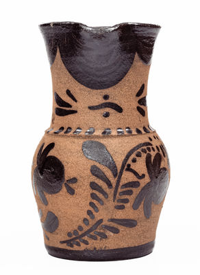 Tanware Pitcher, New Geneva or Greensboro, Pennsylvania, c1885