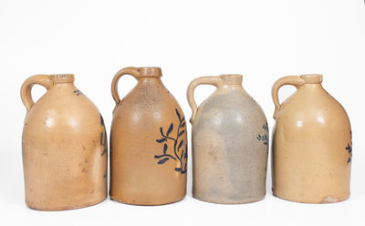 Lot of Four: BALLARDVALE, MASS Stoneware Jugs