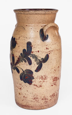 T.S. BALSLEY / MANUFACTURER / DETROIT, MICH. Stoneware Churn