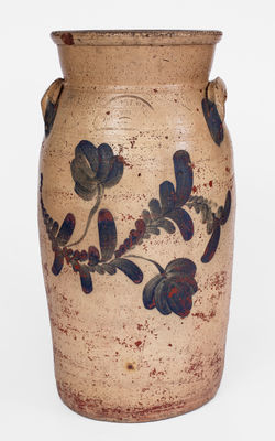 T.S. BALSLEY / MANUFACTURER / DETROIT, MICH. Stoneware Churn