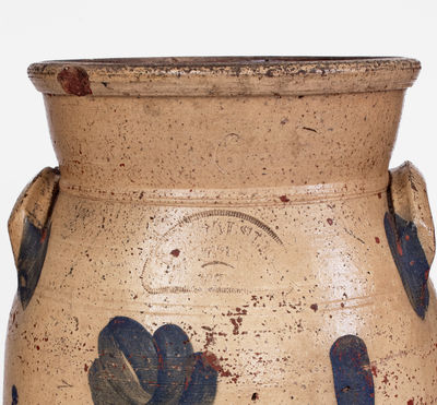 T.S. BALSLEY / MANUFACTURER / DETROIT, MICH. Stoneware Churn