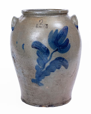 Rare R. Butt, Washington City, D.C. Stoneware Jar, c1835