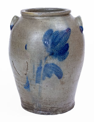 Rare R. Butt, Washington City, D.C. Stoneware Jar, c1835