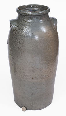 Scarce 4 Gal. Isaac Gay, Union County, NC Stoneware Churn, c1870