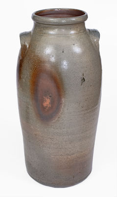 Scarce 4 Gal. Isaac Gay, Union County, NC Stoneware Churn, c1870