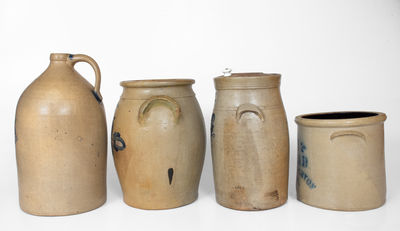 Lot of Four: Assorted American Stoneware