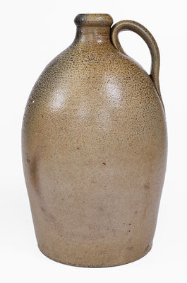 Fine J.A.C. (John A. Craven, Randolph County, NC) Stoneware Jug, mid 19th century