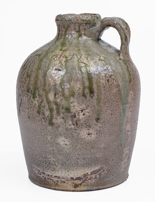Rare J. NOX, North Carolina Stoneware Jug, c1850-80