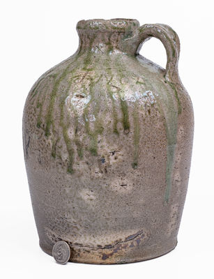Rare J. NOX, North Carolina Stoneware Jug, c1850-80