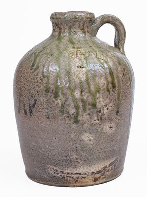 Rare J. NOX, North Carolina Stoneware Jug, c1850-80