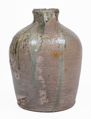 Rare J. NOX, North Carolina Stoneware Jug, c1850-80