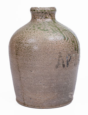 Rare J. NOX, North Carolina Stoneware Jug, c1850-80