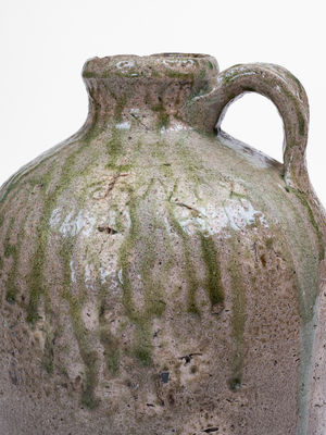 Rare J. NOX, North Carolina Stoneware Jug, c1850-80