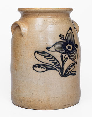 F. STETZENMEYER & G. GOETZMAN / ROCHESTER, NY Stoneware Jar