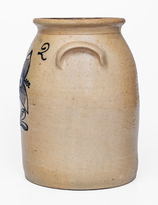 F. STETZENMEYER & G. GOETZMAN / ROCHESTER, NY Stoneware Jar