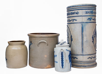 Lot of Four: Northeastern U.S. Stoneware