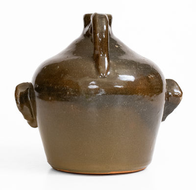 Rare Early-Period Lanier Meaders (Cleveland, GA) Face Jug, c1970