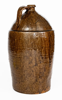 Alkaline-Glazed Georgia Stoneware Shoulder Jug