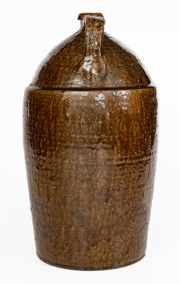 Alkaline-Glazed Georgia Stoneware Shoulder Jug