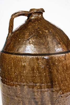 Alkaline-Glazed Georgia Stoneware Shoulder Jug