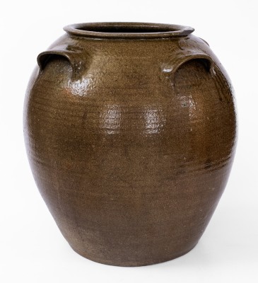 Exceptional 15 Gal. JCM Four-Handled Stoneware Jar