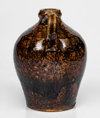 Small Alkaline-Glazed Buncombe County, NC Stoneware Jug
