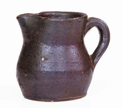 Miniature Neal s Gap, GA Stoneware Souvenir Pitcher attrib. Arie Meaders, Cleveland, GA, c1960