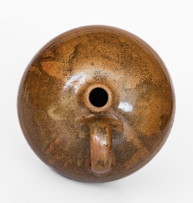 Three-Gallon Alkaline-Glazed Stoneware Jug, Stamped 