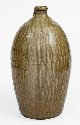 Attrib. Isaac Craven, White County, Georgia Alkaline-Glazed Stoneware Jug