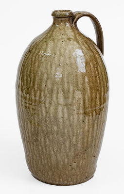 Attrib. Isaac Craven, White County, Georgia Alkaline-Glazed Stoneware Jug