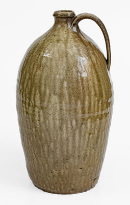 Attrib. Isaac Craven, White County, Georgia Alkaline-Glazed Stoneware Jug