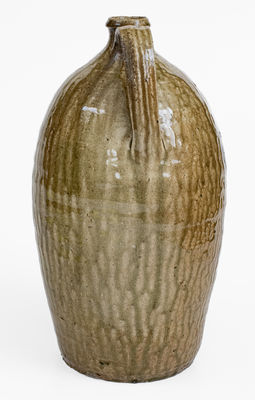 Attrib. Isaac Craven, White County, Georgia Alkaline-Glazed Stoneware Jug
