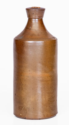 Salt-Glazed Stoneware Bottle, American Bottle Co., Middlebury, Ohio, 19th century