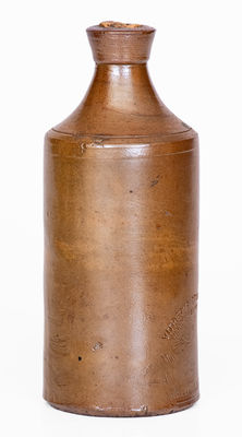 Salt-Glazed Stoneware Bottle, American Bottle Co., Middlebury, Ohio, 19th century