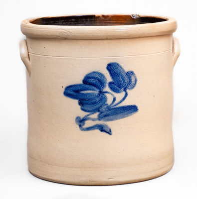 6 Gal. A.J. BUTTLER / MANUFACTURER / NEW-BRUNSWICK, N.J. Stoneware Crock