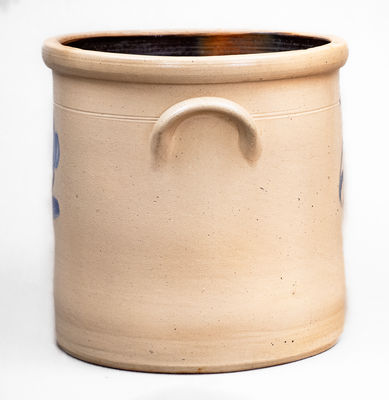 6 Gal. A.J. BUTTLER / MANUFACTURER / NEW-BRUNSWICK, N.J. Stoneware Crock