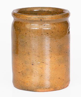 JOHN BELL / WAYNESBORO (Pennsylvania) Glazed Redware Jar