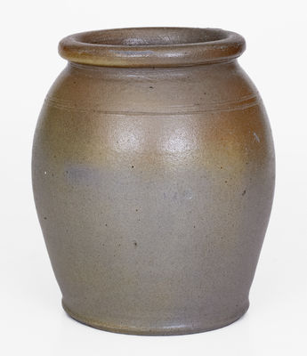 Small-Sized H.C. SMITH / ALEXA / D.C. (Alexandria, VA) Stoneware Jar, c1835